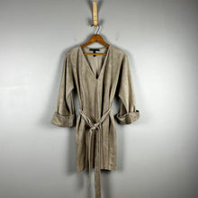 Load image into Gallery viewer, BCBGMAXAZRIA faux suede dress
