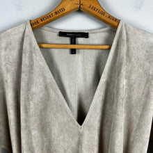 Load image into Gallery viewer, BCBGMAXAZRIA faux suede dress
