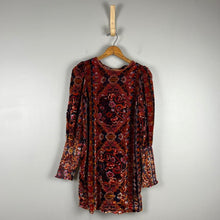 Load image into Gallery viewer, Anthropologie boho velvet dress
