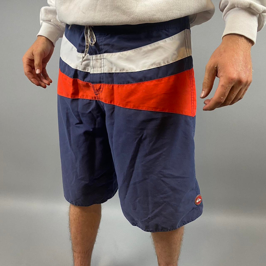 Retro quiksilver board shorts