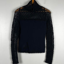 Load image into Gallery viewer, Y2K 2 5 crochet long sleeve top
