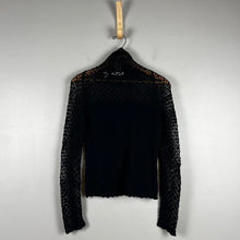 Load image into Gallery viewer, Y2K 2 5 crochet long sleeve top
