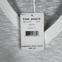 Load image into Gallery viewer, Free people white long sleeve
