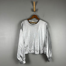 Load image into Gallery viewer, Pilcro metallic sweatshirt
