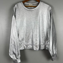 Load image into Gallery viewer, Pilcro metallic sweatshirt
