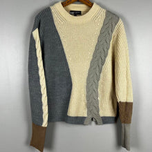 Load image into Gallery viewer, Few Moda contrast cableknit sweater
