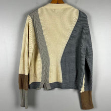Load image into Gallery viewer, Few Moda contrast cableknit sweater
