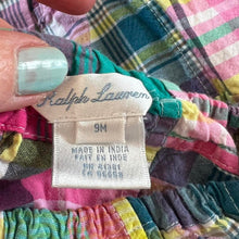 Load image into Gallery viewer, Ralph Lauren plaid girls set
