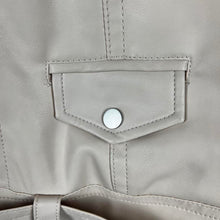 Load image into Gallery viewer, Express faux leather moto jacket

