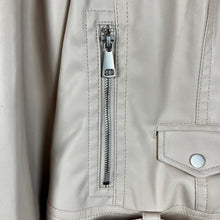 Load image into Gallery viewer, Express faux leather moto jacket
