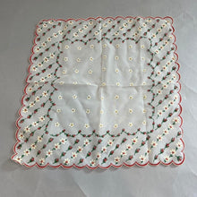 Load image into Gallery viewer, Vintage floral handkerchief
