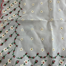 Load image into Gallery viewer, Vintage floral handkerchief
