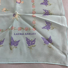 Load image into Gallery viewer, Laura Ashley silk scarf
