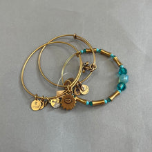 Load image into Gallery viewer, Alex and Ani bracelet set

