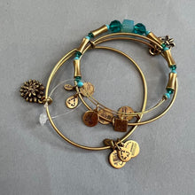 Load image into Gallery viewer, Alex and Ani bracelet set
