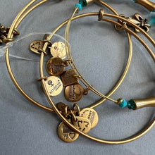 Load image into Gallery viewer, Alex and Ani bracelet set
