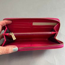 Load image into Gallery viewer, Hot pink and gold wallet
