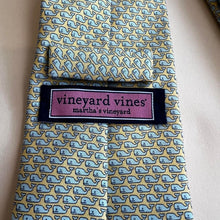Load image into Gallery viewer, Vineyard Vines Whale Silk Tie
