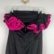 Load image into Gallery viewer, Vintage RARE Bebe ruffle cocktail dress
