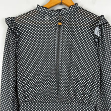 Load image into Gallery viewer, Topshop gingham mini dress
