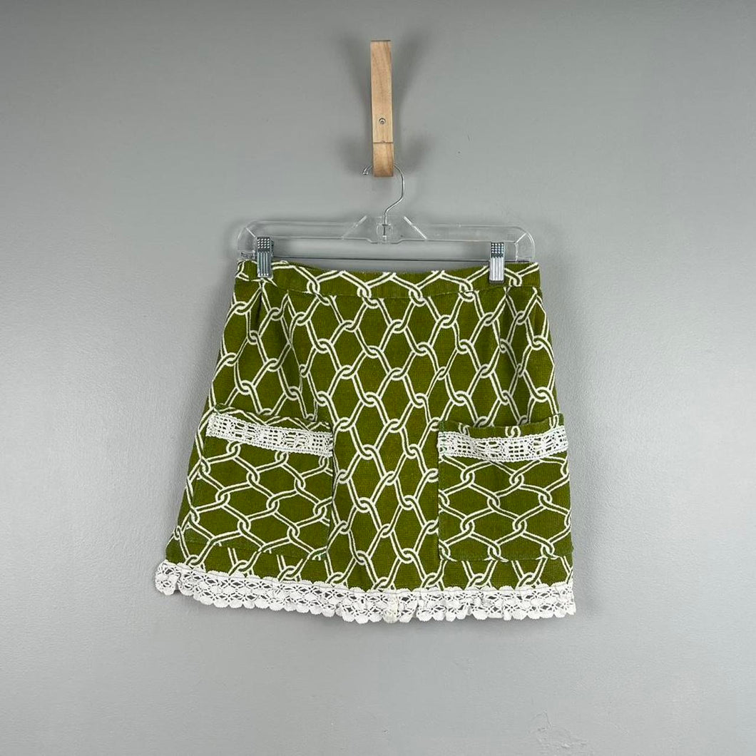 Vintage patterned apron