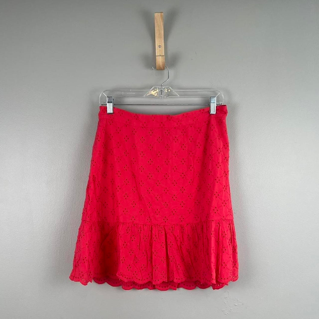 Loft flowy midi skirt