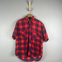 Load image into Gallery viewer, Vintage gaddi plaid button down
