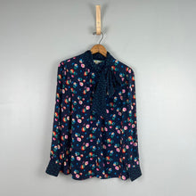 Load image into Gallery viewer, Boden grace tie neck blouse
