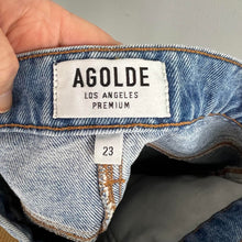 Load image into Gallery viewer, Agolde Los Angeles denim Mini Skirt
