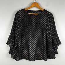 Load image into Gallery viewer, Black Label by Evan Picone blouse
