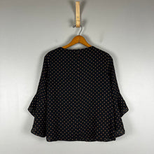 Load image into Gallery viewer, Black Label by Evan Picone blouse
