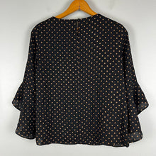 Load image into Gallery viewer, Black Label by Evan Picone blouse
