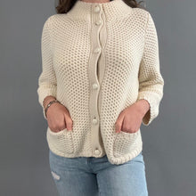 Load image into Gallery viewer, Retro textured cardigan
