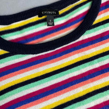 Load image into Gallery viewer, Talbots striped sweater blouse
