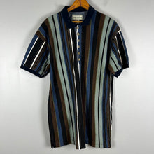 Load image into Gallery viewer, Arizona Men's Striped Polo Shirt

