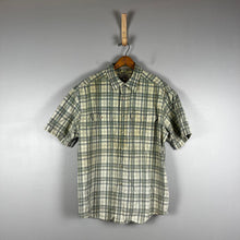 Load image into Gallery viewer, L.L.Bean Plaid Short Sleeve button down
