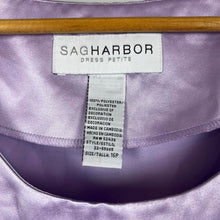 Load image into Gallery viewer, Y2K Sag Harbor Satin Blouse
