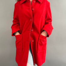 Load image into Gallery viewer, Vintage Penguin wool peacoat
