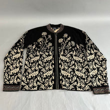 Load image into Gallery viewer, Vintage Icelandic design zip up
