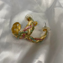 Load image into Gallery viewer, Vintage woven hoops
