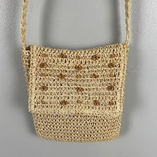 Load image into Gallery viewer, Mini straw crossbody
