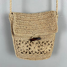 Load image into Gallery viewer, Mini straw crossbody bag
