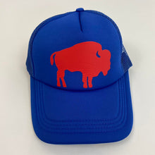 Load image into Gallery viewer, Custom big buffalo trucker hat
