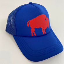 Load image into Gallery viewer, Custom big buffalo trucker hat
