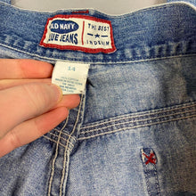 Load image into Gallery viewer, Vintage old navy blue jeans
