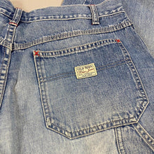 Load image into Gallery viewer, Vintage old navy blue jeans
