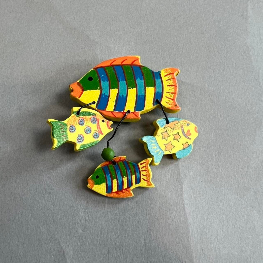 Vintage fish pin