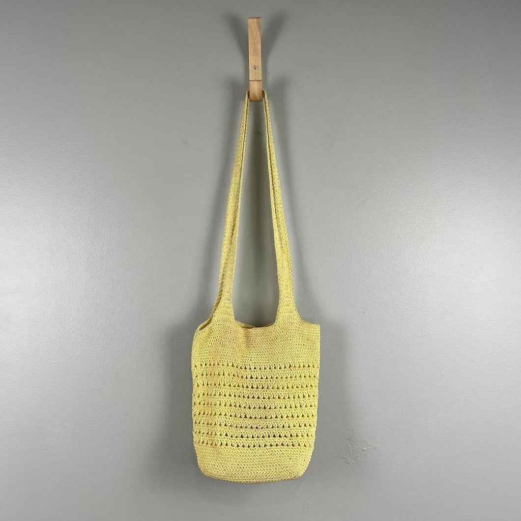 Vintage LA RUE crochet bag