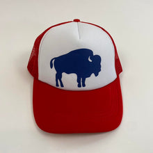 Load image into Gallery viewer, Custom big buffalo trucker hat
