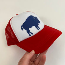 Load image into Gallery viewer, Custom big buffalo trucker hat
